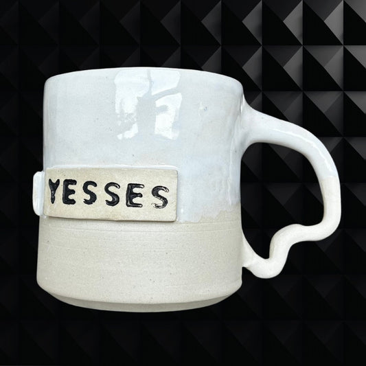 Less Nose More Yesses Handmade Ceramic Mug