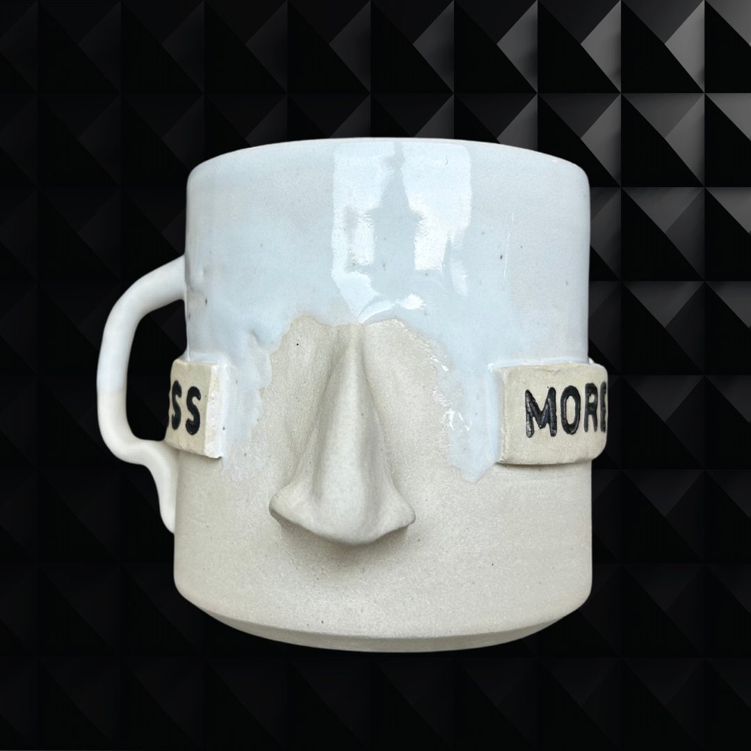 Less Nose More Yesses Handmade Ceramic Mug